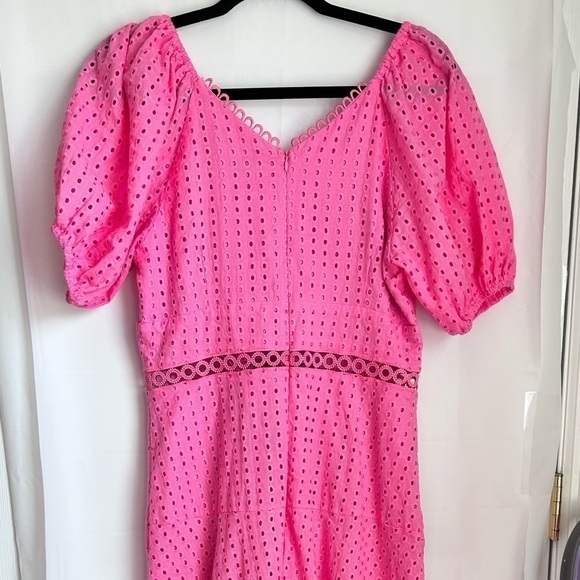 NWT BEULAH Love Pink Frills High Low Dress- Size Large - Picture 4 of 9